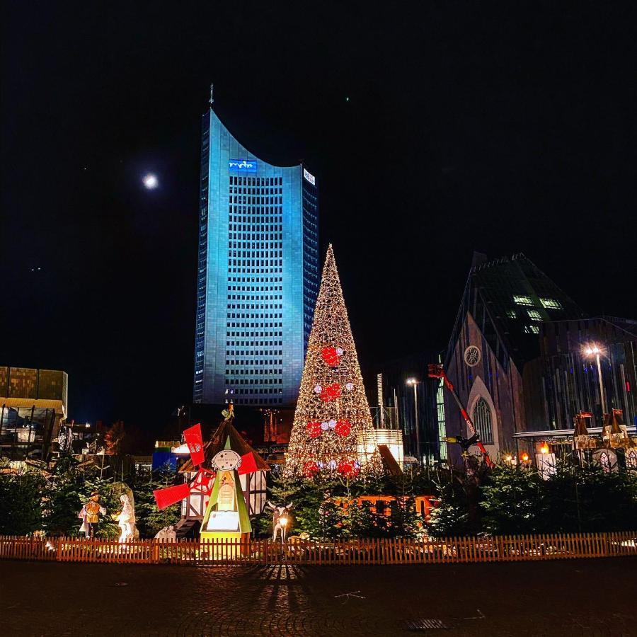 Apartment Leipzig Zentrum Mit Tiefgarage ภายนอก รูปภาพ